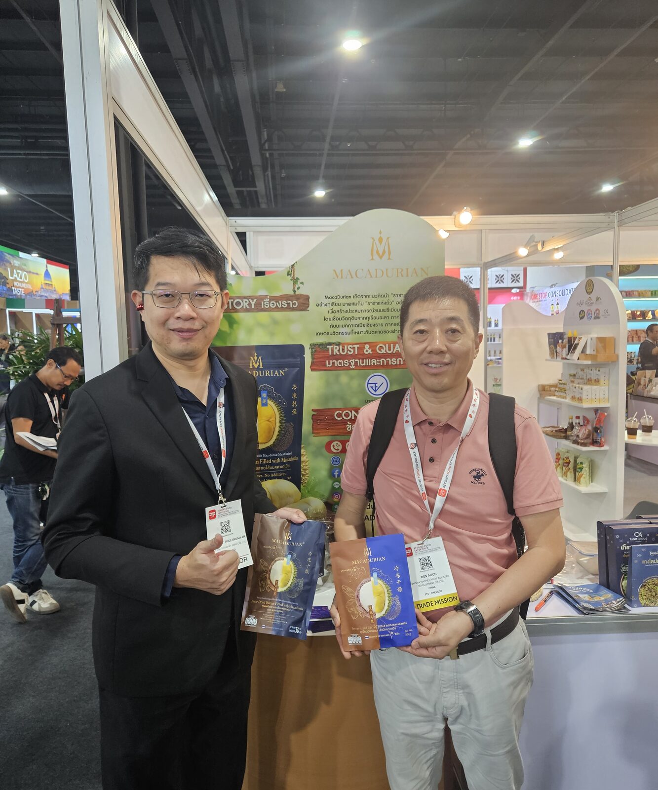 MacaDurian at THAIFEX 2026 — moment 2