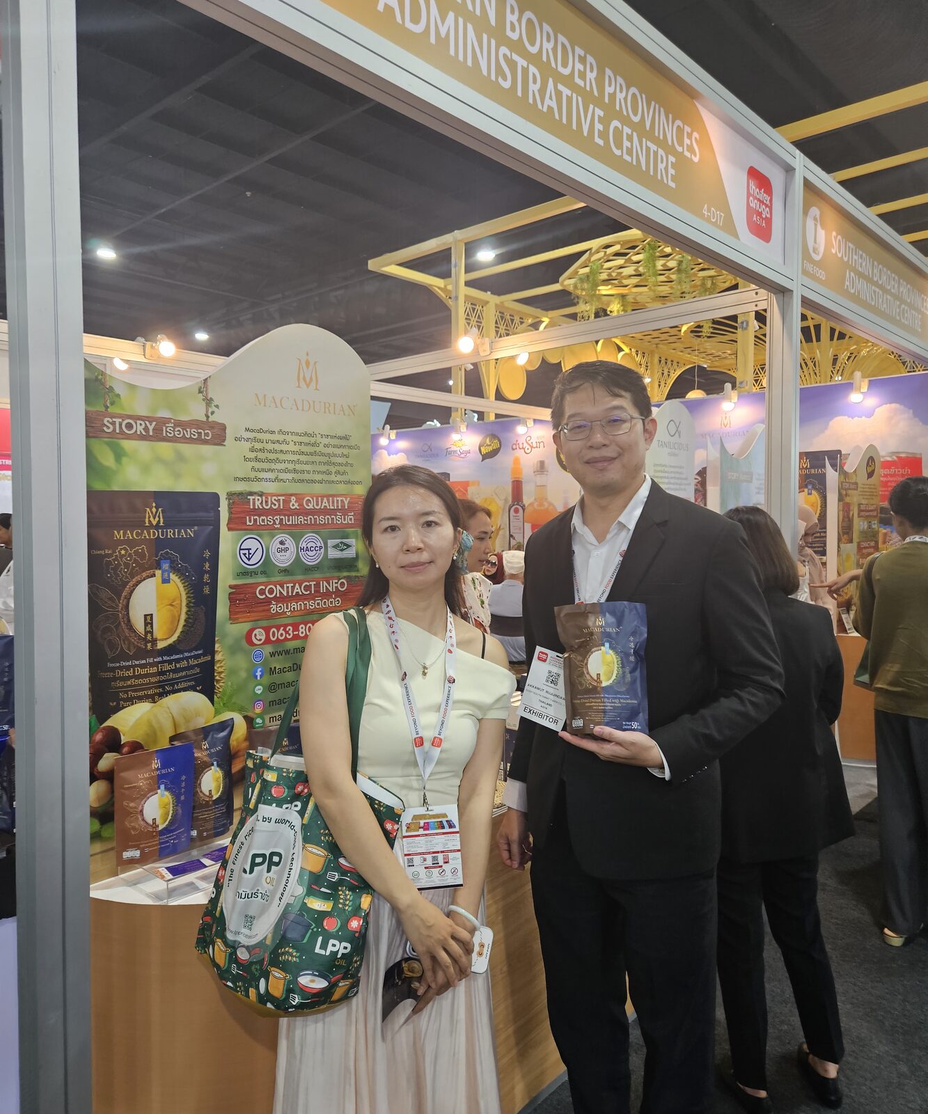 MacaDurian at THAIFEX 2026 — moment 17